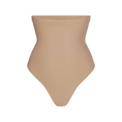 SKIMS BODY CORE SCULPT HIGH-WAISTED THONG | CLAY