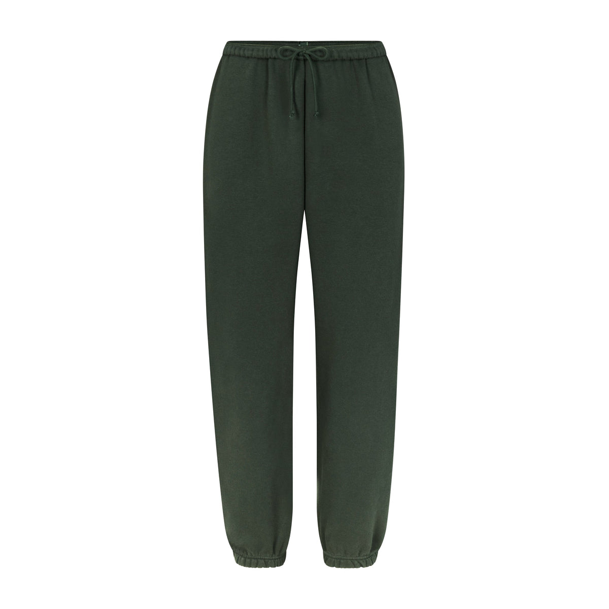 COTTON FLEECE JOGGER | SPRUCE