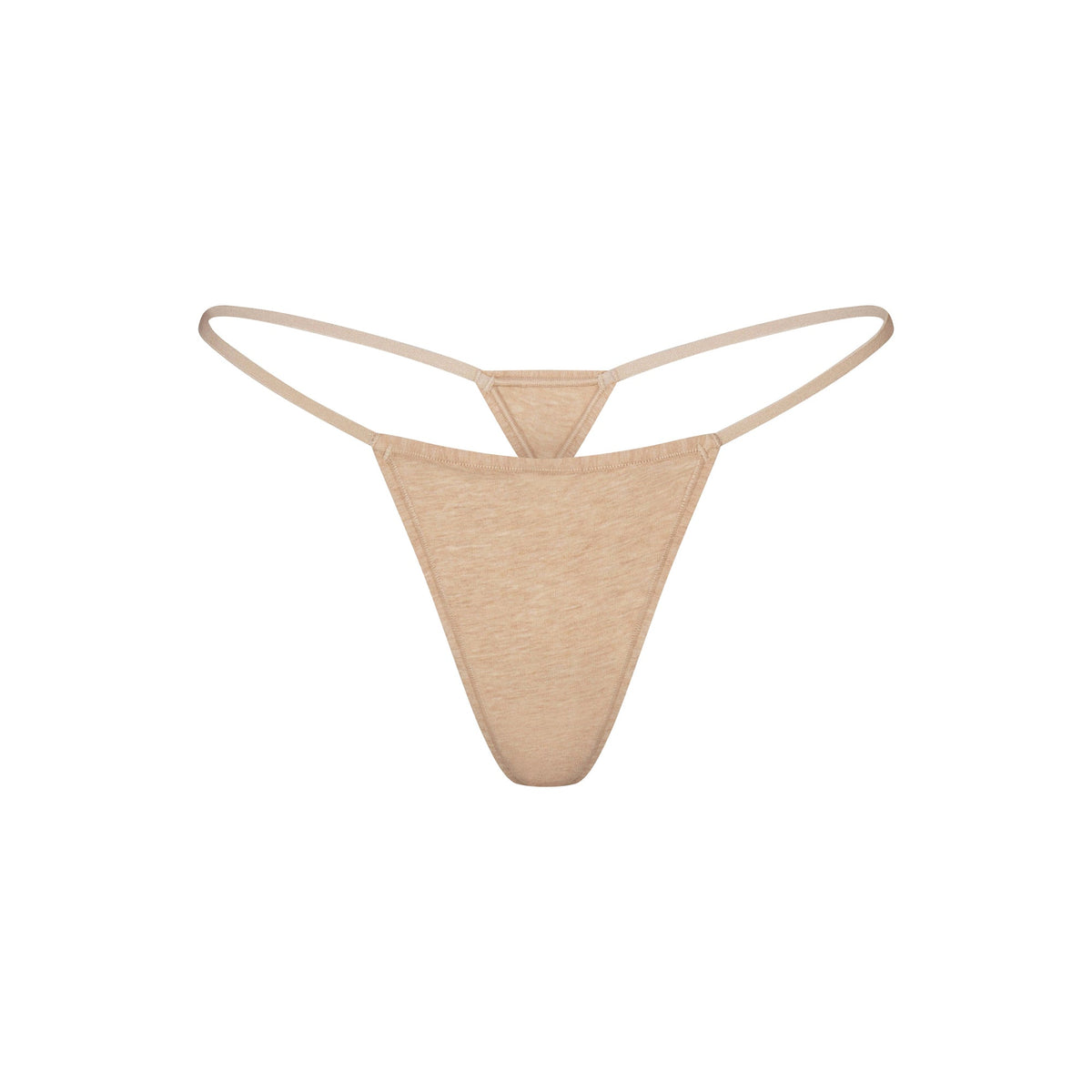 EVERYDAY COTTON STRING THONG | CLAY HEATHER