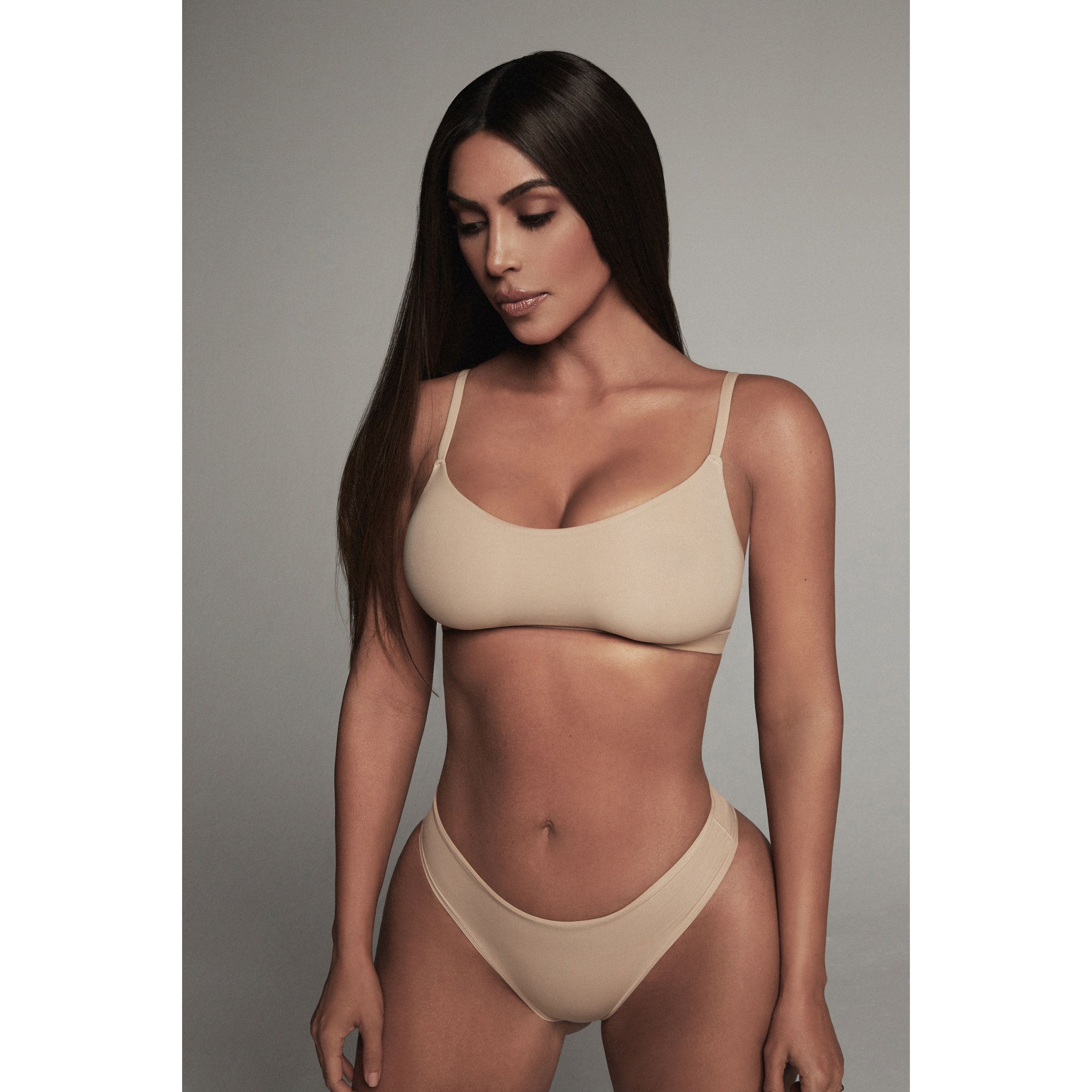 FITS EVERYBODY DIPPED FRONT THONG | ONYX