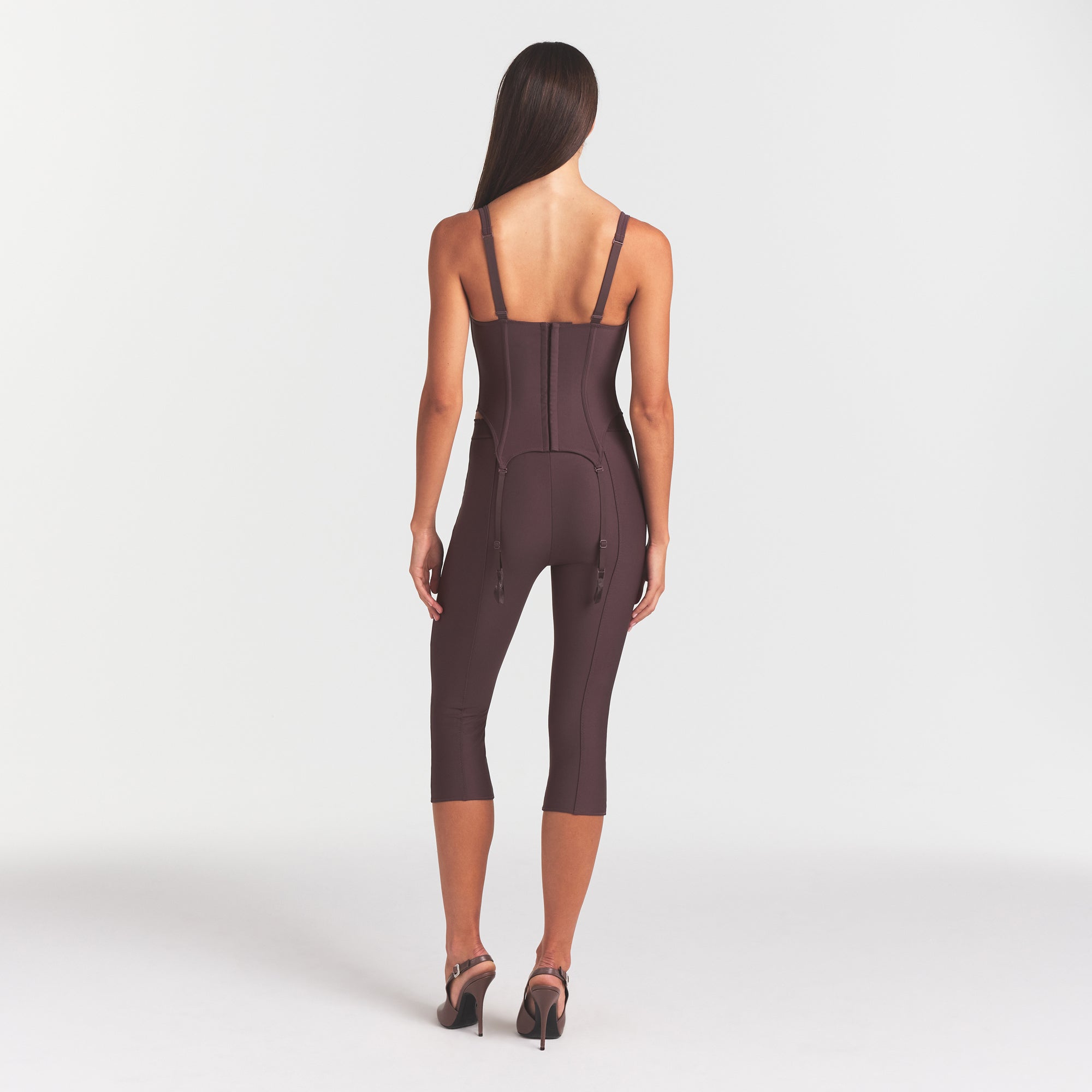 SKIMS BODY CORSET | RAISIN