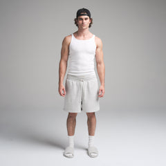 SKIMS COTTON MENS RIB TANK 3-PACK | CHALK