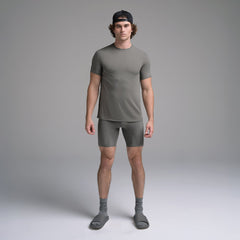 SKIMS FLEX MENS T-SHIRT | GUNMETAL
