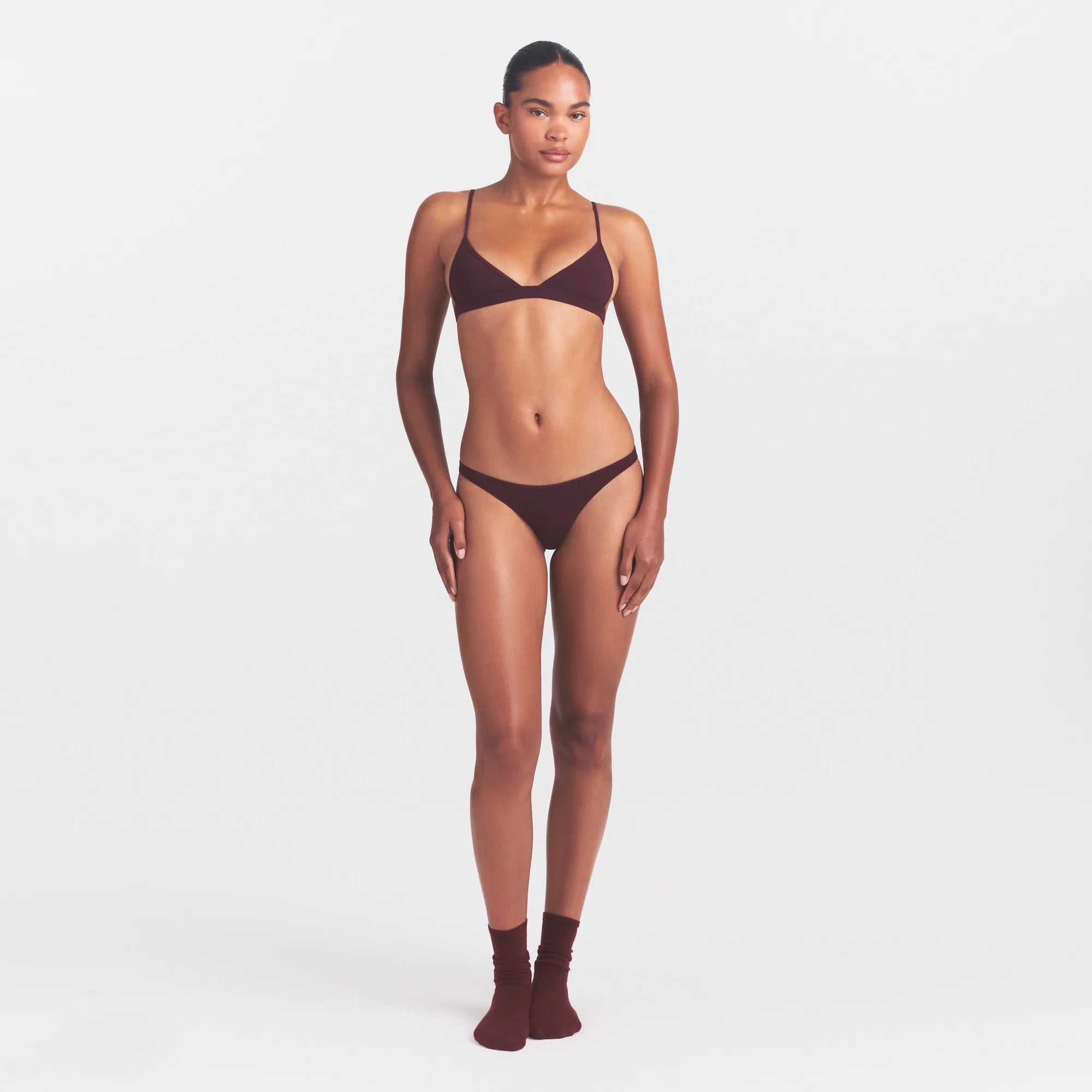 EVERYDAY COTTON BIKINI | CURRANT